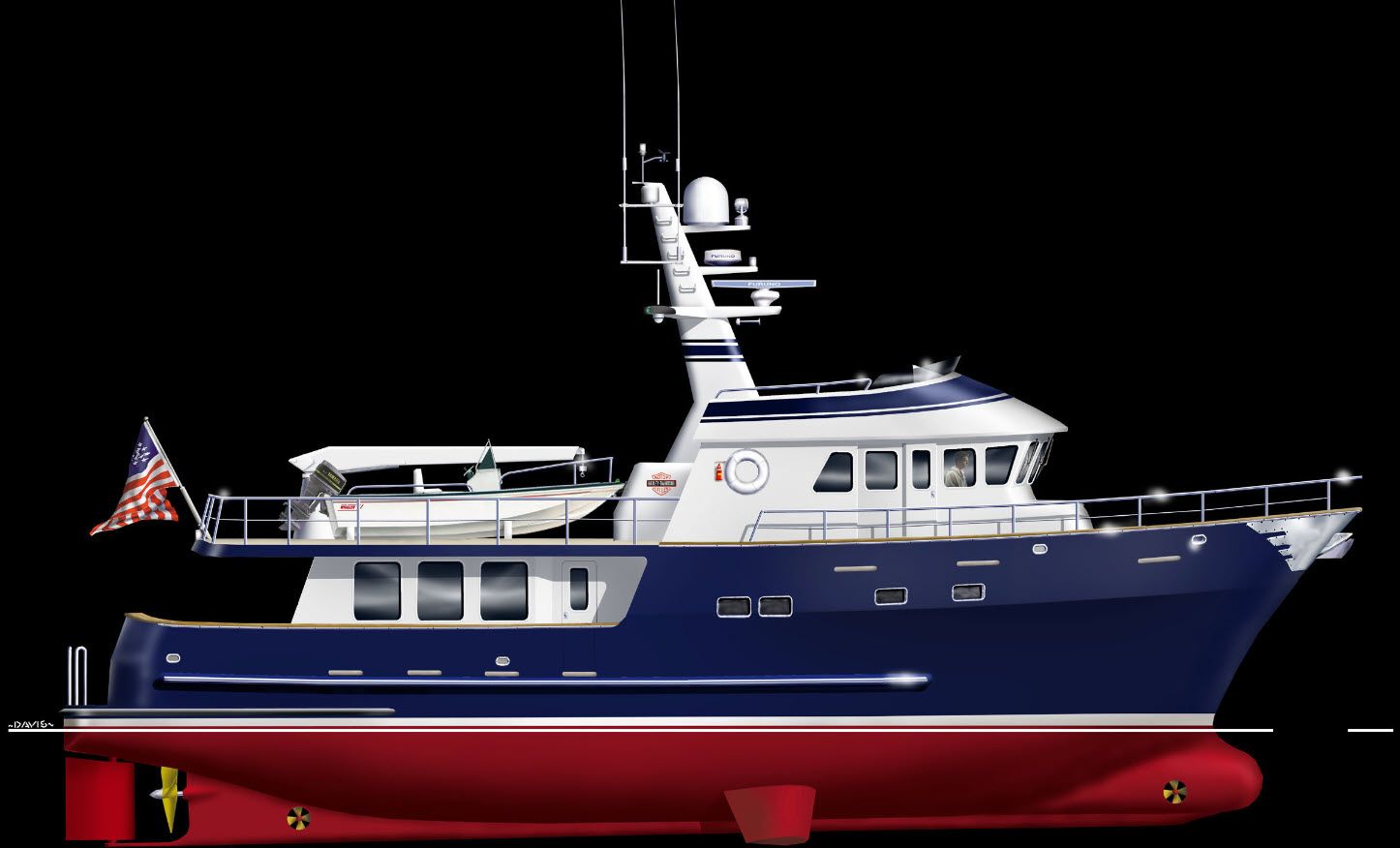 MEANDER yacht (Northern Marine, 24.38m, 2002)